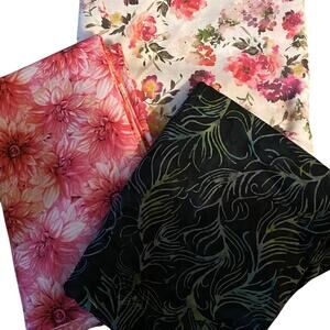 Wilmington Quilt Fabric 2-yd floral 1-yd pink 2-yd green
